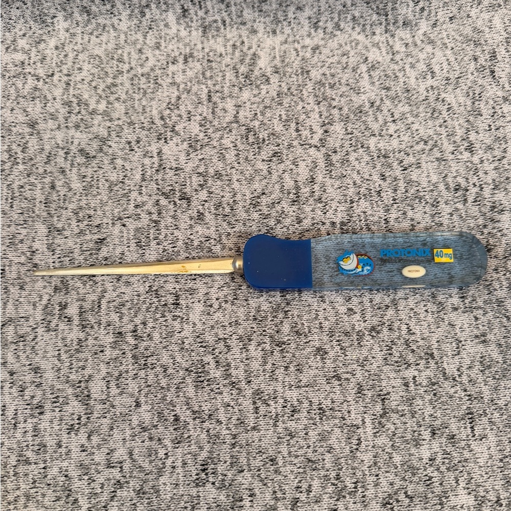 RARE  Pharmaceutical Protonix IV Letter Opener Gerdie Advertising Promotional